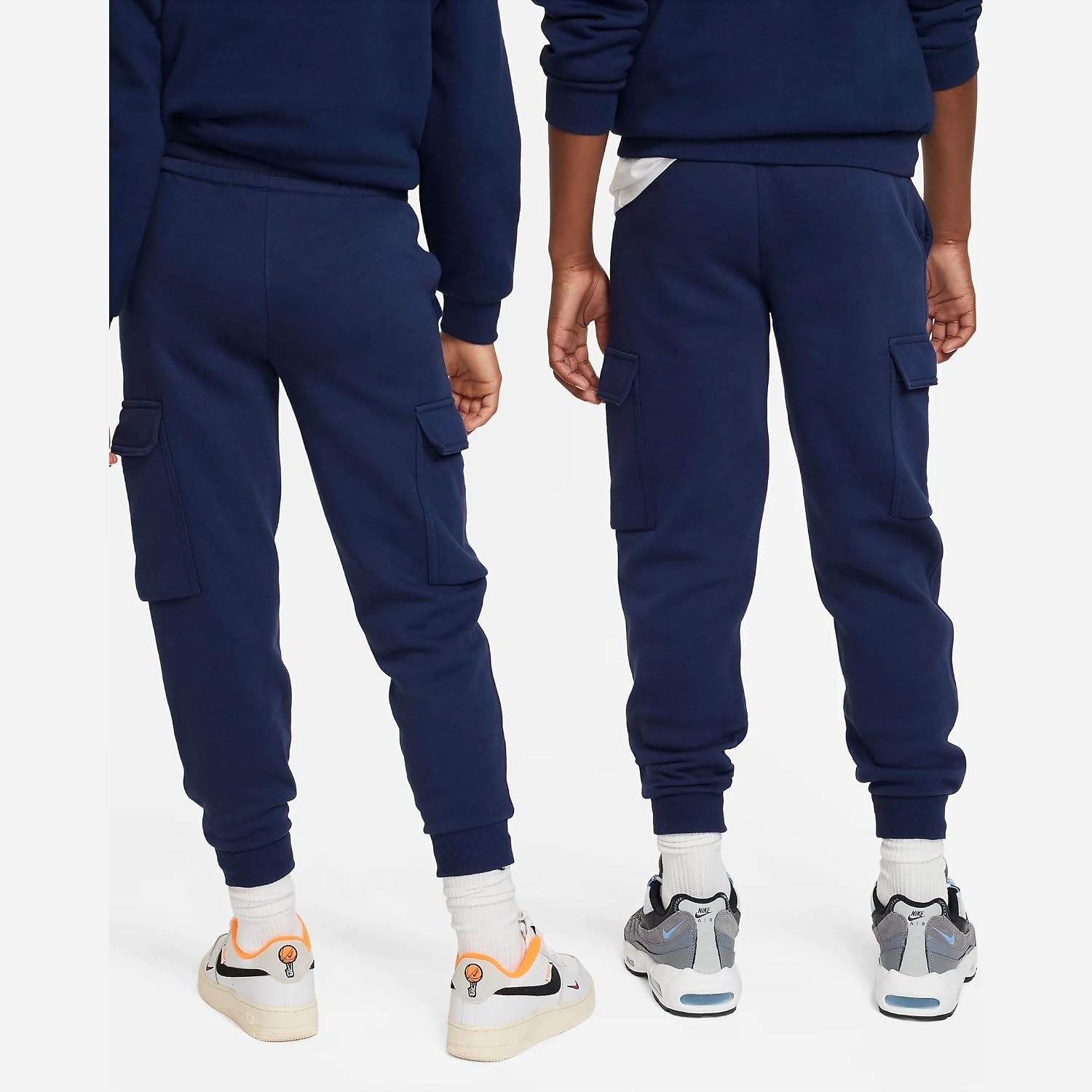 image:imageNike Kids Sportswear Club Fleece Cargo PantsMidnight NavyMidnight NavyWhite