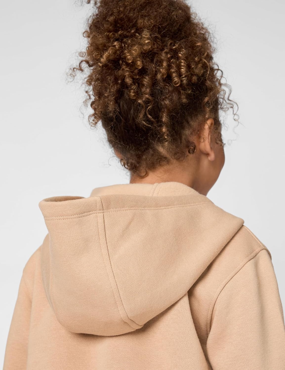 image:imageNike Kids Sportswear Club Fleece FullZip HoodieHempWhite