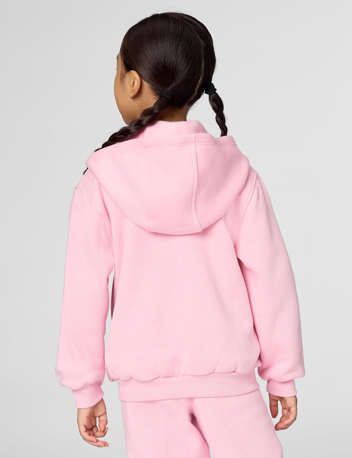 image:imageNike Kids Sportswear Club Fleece FullZip HoodieMedium Soft PinkWhite