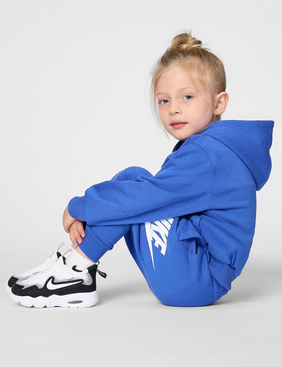 image:imageNike Kids Sportswear Club Fleece Joggers Large Swoosh LogoGame RoyalWhite