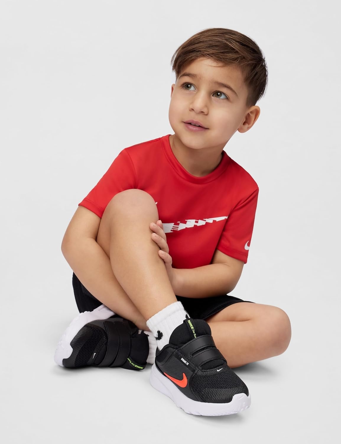 image:imageNike Kids Trophy23 DriFIT ShortSleeve Top Large Swoosh LogoUniversity Red