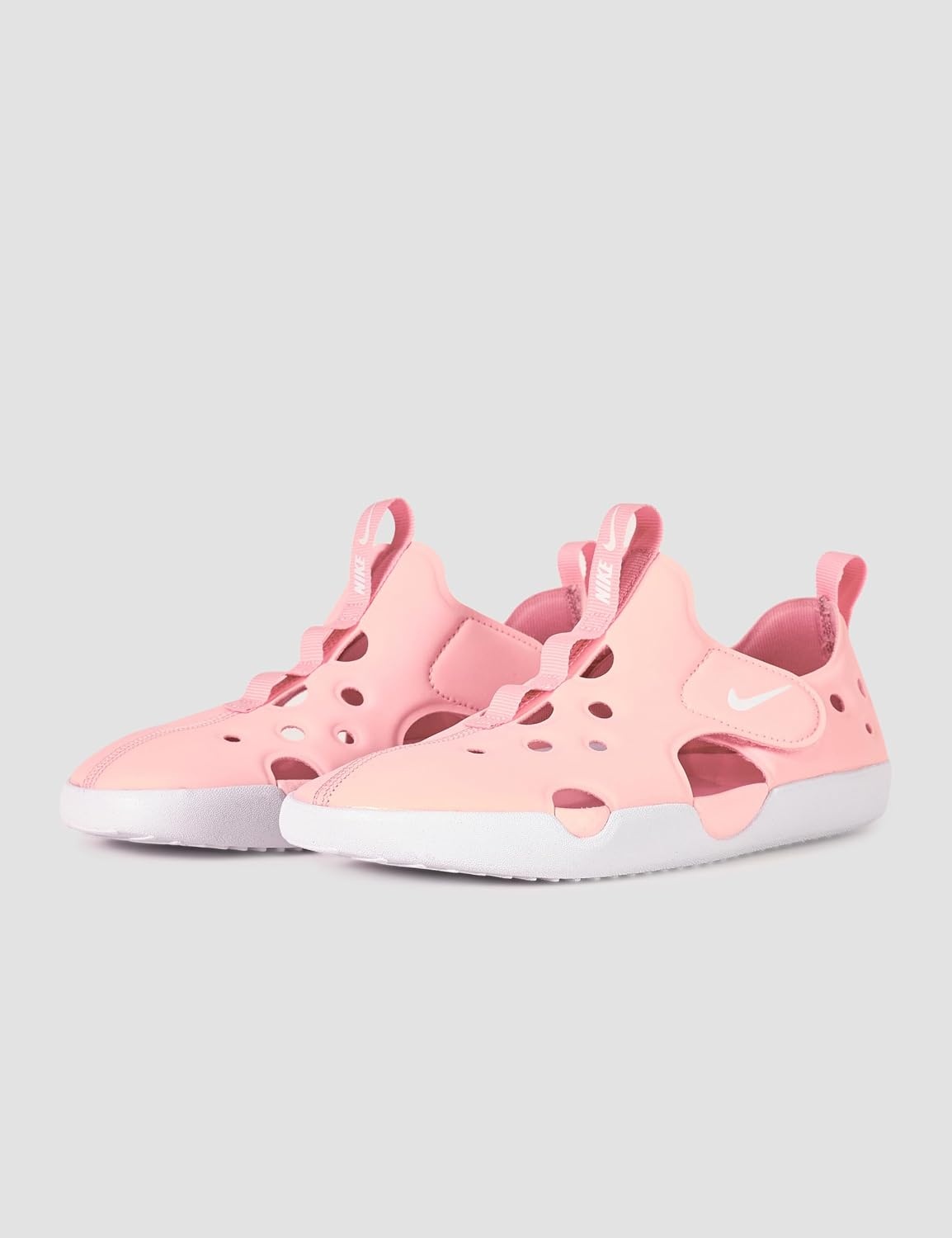 image:imageNike Unisex Kids Sunray Protect 4 Sandals Boys Girls Toddlers amp Baby ShoesEcho PinkWhite