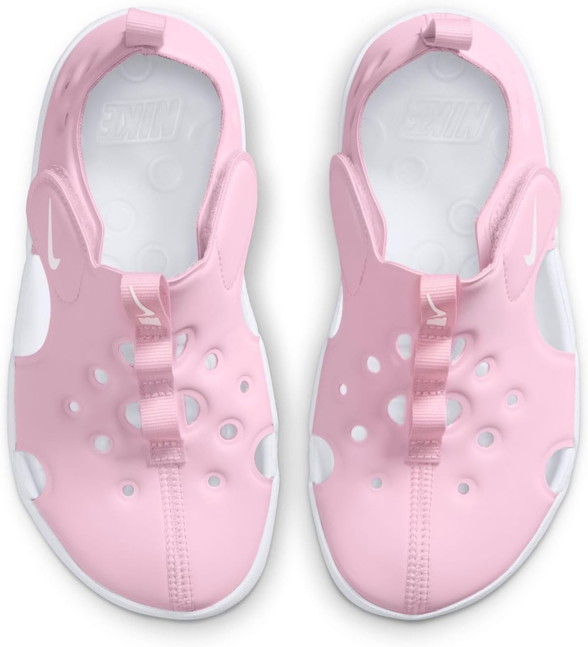 image:imageNike Unisex Kids Sunray Protect 4 Sandals Boys Girls Toddlers amp Baby ShoesPink FoamWhite
