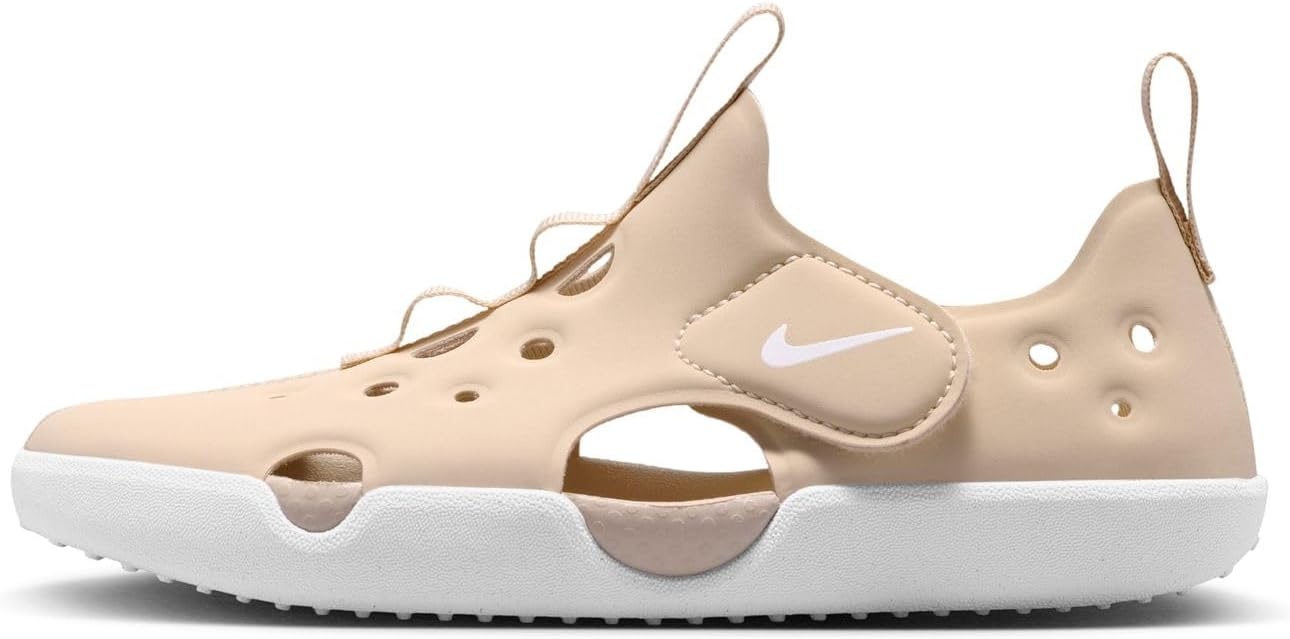 image:imageNike Unisex Kids Sunray Protect 4 Sandals Boys Girls Toddlers amp Baby ShoesSanddriftWhite