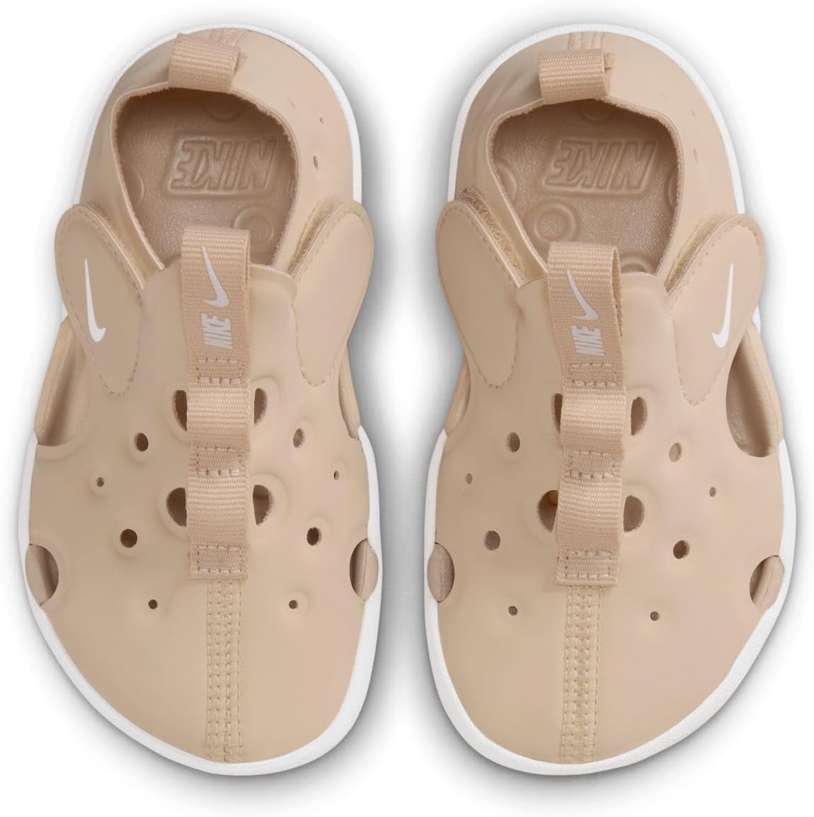 image:imageNike Unisex Kids Sunray Protect 4 Sandals Boys Girls Toddlers amp Baby ShoesSanddriftWhite