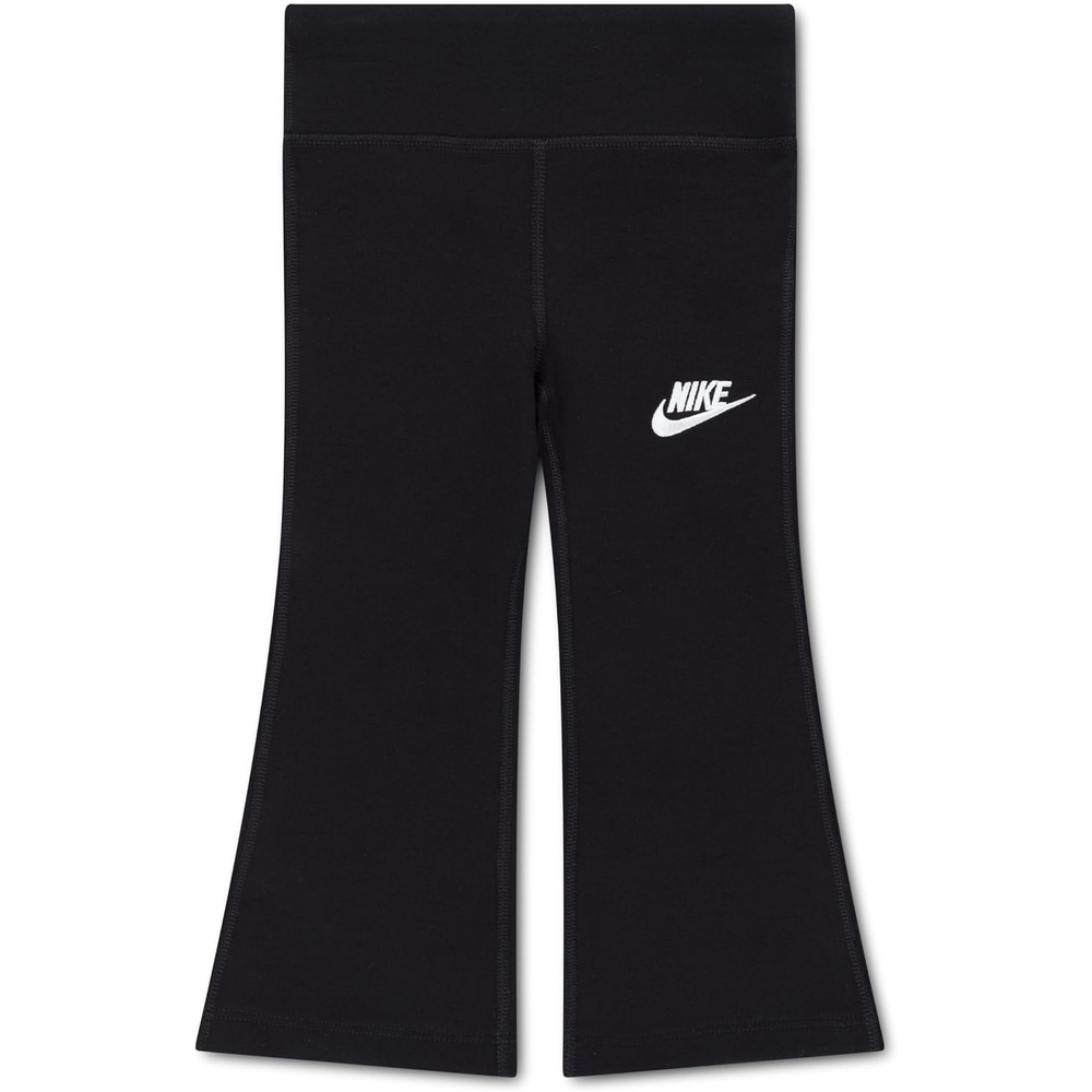 image:imageNike Girls Sportswear Classic HighWaisted Flared LeggingsBlackWhite