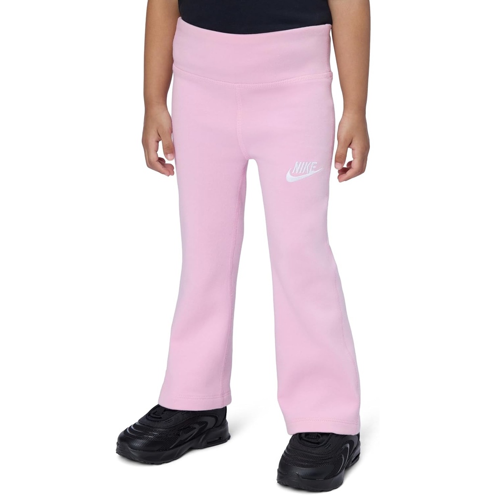 image:imageNike Girls Sportswear Classic HighWaisted Flared LeggingsMedium Soft PinkWhite