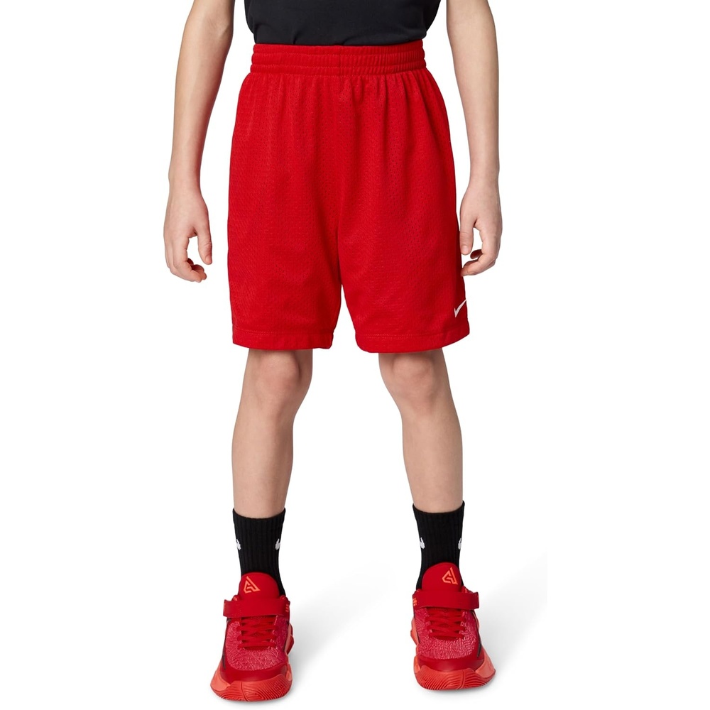 image:imageNike Kids Multi DriFIT Mesh ShortsUniversity RedWhite