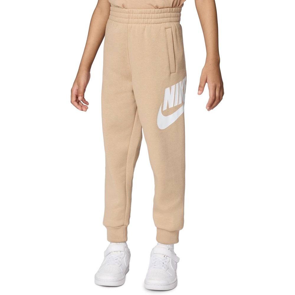 image:imageNike Kids Sportswear Club Fleece Joggers Large Swoosh LogoHempWhite