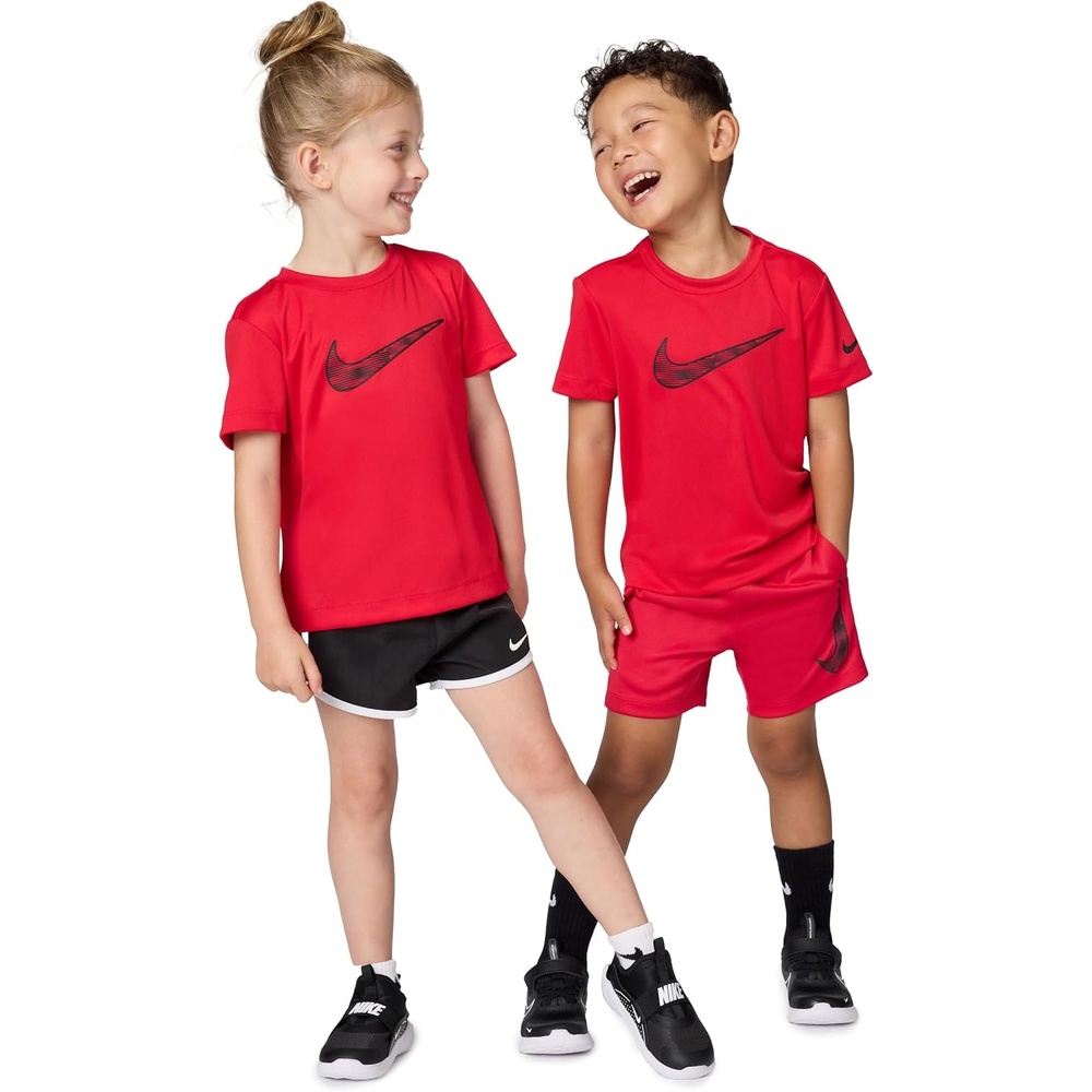 image:imageNike Kids Trophy23 DriFIT ShortSleeve Top Large Swoosh LogoUniversity RedPhase Out