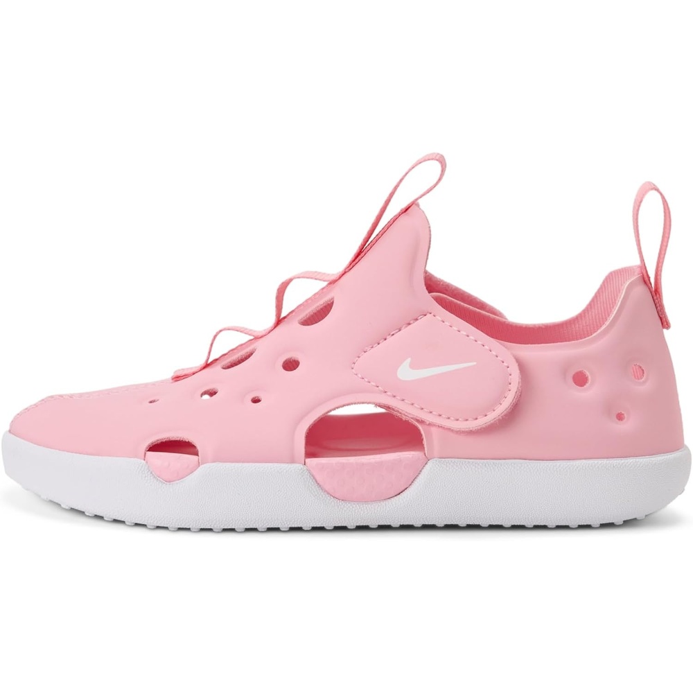 image:imageNike Unisex Kids Sunray Protect 4 Sandals  Boys Girls Toddlers amp Baby ShoesMed Soft PinkWhite