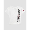 Nike Baby Just Do It T-Shirt and Mesh Shorts 2-Piece Outfit Set(Birch Heather/Black)