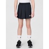 Nike Girls’ Dri-FIT Short Sleeve Top and Skort 2-Piece Outfit Set(Black/White)