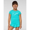 Nike Girls’ Dri-FIT Short Sleeve Top and Skort 2-Piece Outfit Set(Dusty Cactus)