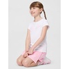 Nike Girls’ Dri-FIT Short Sleeve Top and Skort 2-Piece Outfit Set(Medium Soft Pink)
