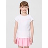 Nike Girls’ Dri-FIT Short Sleeve Top and Skort 2-Piece Outfit Set(Medium Soft Pink)