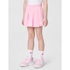 Nike Girls’ Dri-FIT Short Sleeve Top and Skort 2-Piece Outfit Set(Medium Soft Pink)