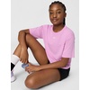 Nike Girls’ One Relaxed Dri-FIT Short-Sleeve Top T-Shirt(Light Magenta/White)