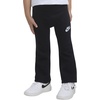 Nike Girls’ Sportswear Classic High-Waisted Flared Leggings(Black/White)