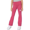 Nike Girls’ Sportswear Classic High-Waisted Flared Leggings(Sweet Beet/White)
