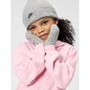 Nike Kids’ Club Beanie and Glove/Mitten Set(Dark Grey Heather)