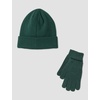 Nike Kids’ Club Beanie and Glove/Mitten Set(Fir Green)