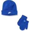 Nike Kids’ Club Beanie and Glove/Mitten Set(Game Royal)