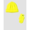 Nike Kids’ Club Beanie and Glove/Mitten Set(Volt)