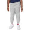 Nike Kids’ Club Fleece Jogger Pants(Dark Grey Heather/Base Grey/White)