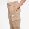 Nike Kids’ Sportswear Club Fleece Cargo Pants(Linen/Linen/White)