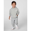 Nike Kids’ Sportswear Club Fleece Full-Zip Hoodie(Dark Grey Heather/Base Grey/White)
