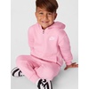 Nike Kids’ Sportswear Club Fleece Full-Zip Hoodie(Medium Soft Pink/White)