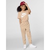 Nike Kids’ Sportswear Club Fleece Joggers (Large Swoosh Logo)(Hemp/White)