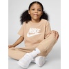 Nike Kids’ Sportswear Club Fleece Joggers (Large Swoosh Logo)(Hemp/White)