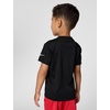 Nike Kids’ Trophy23 Dri-FIT Short-Sleeve Top (Large Swoosh Logo)(Black/Phase Out)