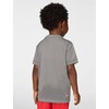 Nike Kids’ Trophy23 Dri-FIT Short-Sleeve Top (Large Swoosh Logo)(Smoke Grey/Phase Out)