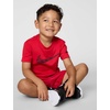 Nike Kids’ Trophy23 Dri-FIT Short-Sleeve Top (Large Swoosh Logo)(University Red/Phase Out)