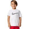 Nike Kids’ Trophy23 Dri-FIT Short-Sleeve Top (Large Swoosh Logo)(White/Phase Out)