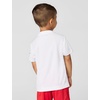 Nike Kids’ Trophy23 Dri-FIT Short-Sleeve Top (Large Swoosh Logo)(White/White/Black)