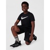 Nike Unisex Big Kids’ Elite 23 Dri-Fit Basketball Shorts – Boys and Girls(Black/White)