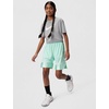 Nike Unisex Big Kids’ Elite 23 Dri-Fit Basketball Shorts – Boys and Girls(Mint Foam/White)