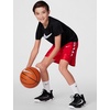 Nike Unisex Big Kids’ Elite 23 Dri-Fit Basketball Shorts – Boys and Girls(University Red/White)