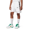 Nike Unisex Big Kids’ Elite 23 Dri-Fit Basketball Shorts – Boys and Girls(White/Black)