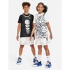 Nike Unisex Big Kids’ Elite 23 Dri-Fit Basketball Shorts – Boys and Girls(White/Black)