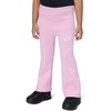 Nike Girls’ Sportswear Classic High-Waisted Flared Leggings(Medium Soft Pink/White)