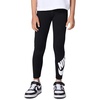 Nike Girls’ Sportswear Club High-Waisted Leggings(Black)