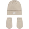 Nike Kids’ Club Beanie and Glove/Mitten Set(Sand Drift)