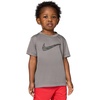 Nike Kids’ Trophy23 Dri-FIT Short-Sleeve Top (Large Swoosh Logo)(Smoke Grey/Phase Out)