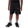 Nike Unisex Big Kids’ Elite 23 Dri-Fit Basketball Shorts – Boys and Girls(Black/White)