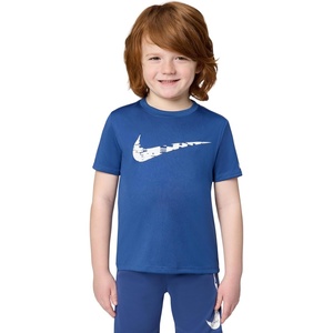 Nike Kids’ Trophy23 Dri-FIT Short-Sleeve Top (Large Swoosh Logo)(Mystic Navy)